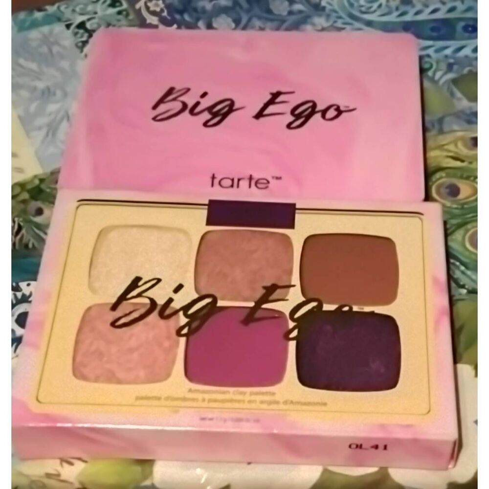 NIB~TARTE COSMETICS Big Ego Amazonian Clay Eye Shadow Palette